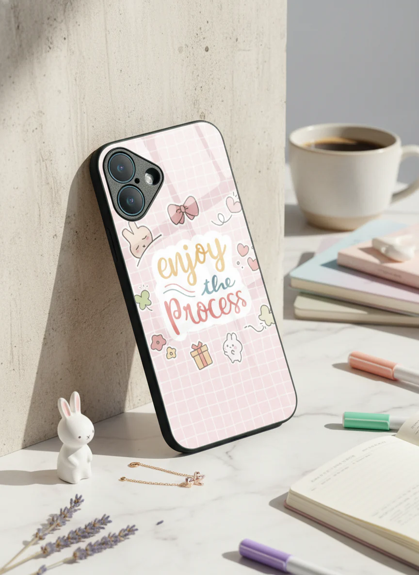Pastel Process Premium Glass Back Cover For iPhone 11-17 Models - Image 9