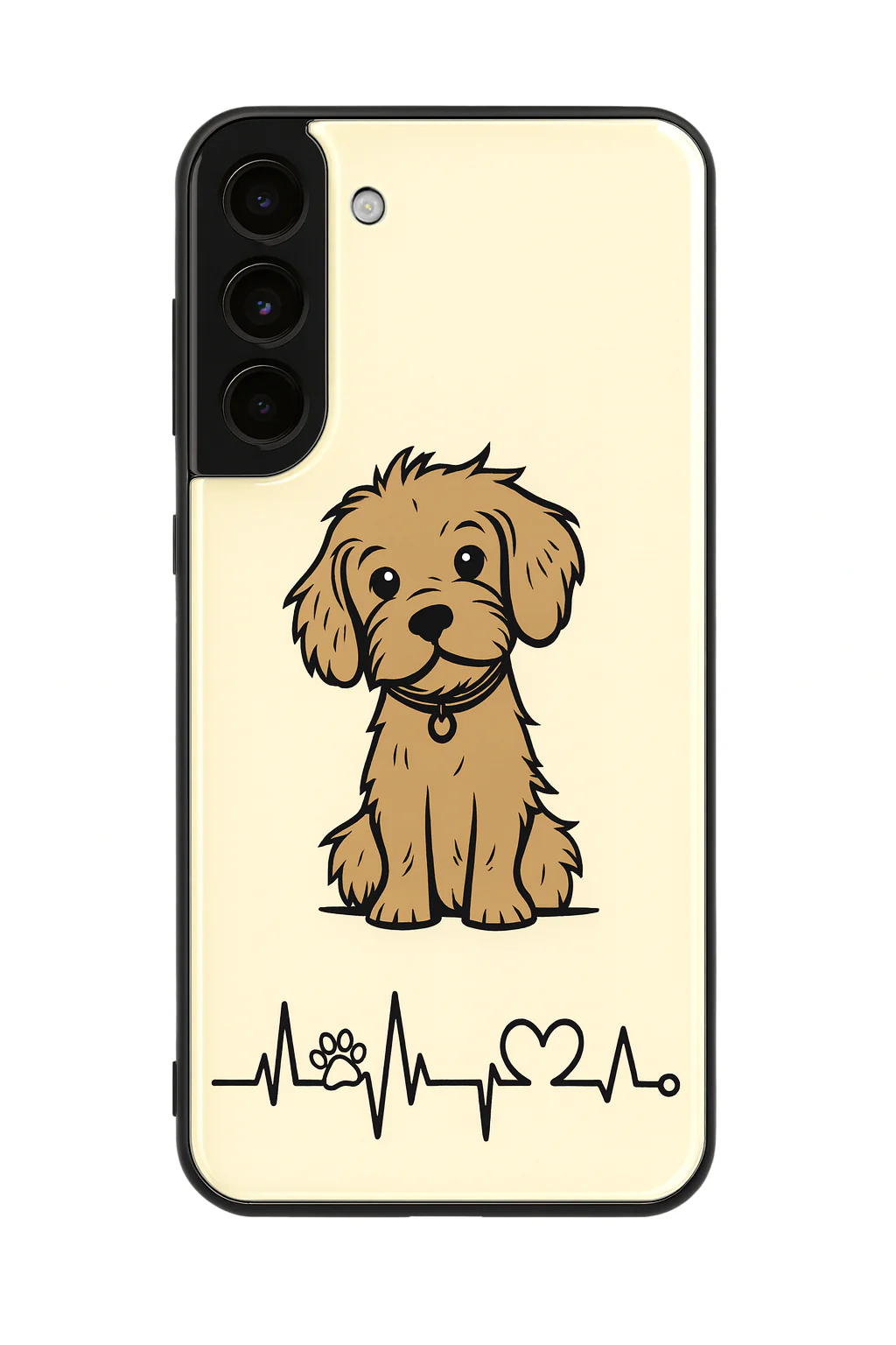 Pawfect Love Premium Glass Back Cover For Galaxy S, A, M & F Series - Image 6