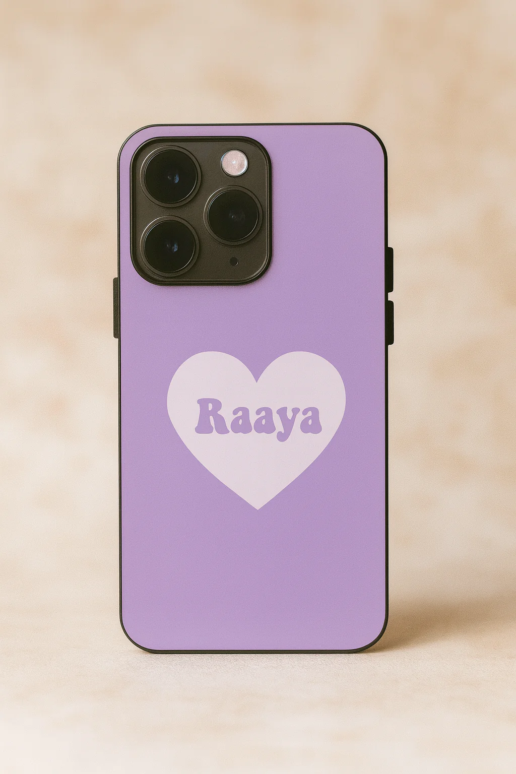 Mint Heart Personalised Name Premium Glass Back Cover For iPhone 11-17 Models - Image 6