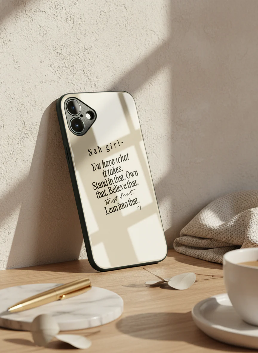 Power Within Premium Glass Back Cover For iPhone 11-17 Models - Image 6