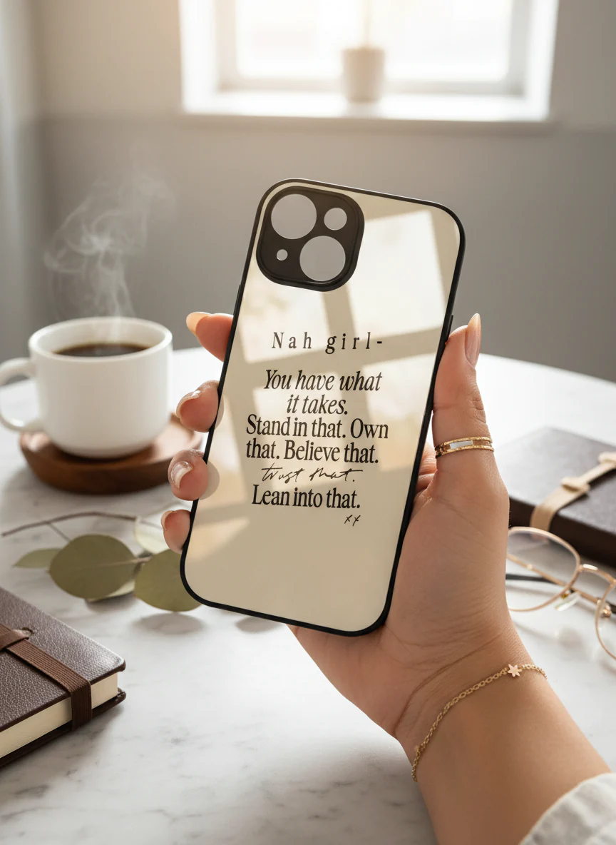 Power Within Premium Glass Back Cover For iPhone 11-17 Models - Image 7