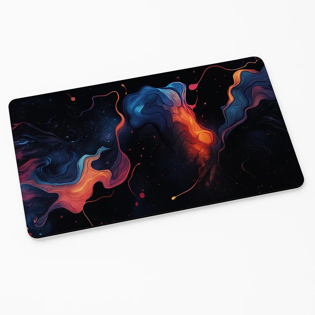 Printed Mouse Pad| Silicon Base | Abstract Art Graphic | Available in Size - Small, Large - Image 4
