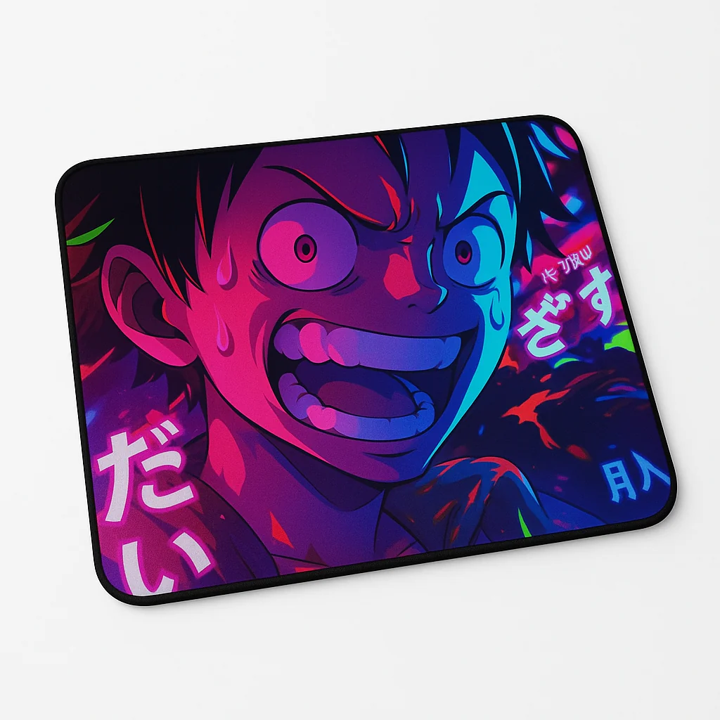 Printed Mouse Pad| Silicon Base | Anime One Piece Graphic | Available in Size - Small, Large - Image 8