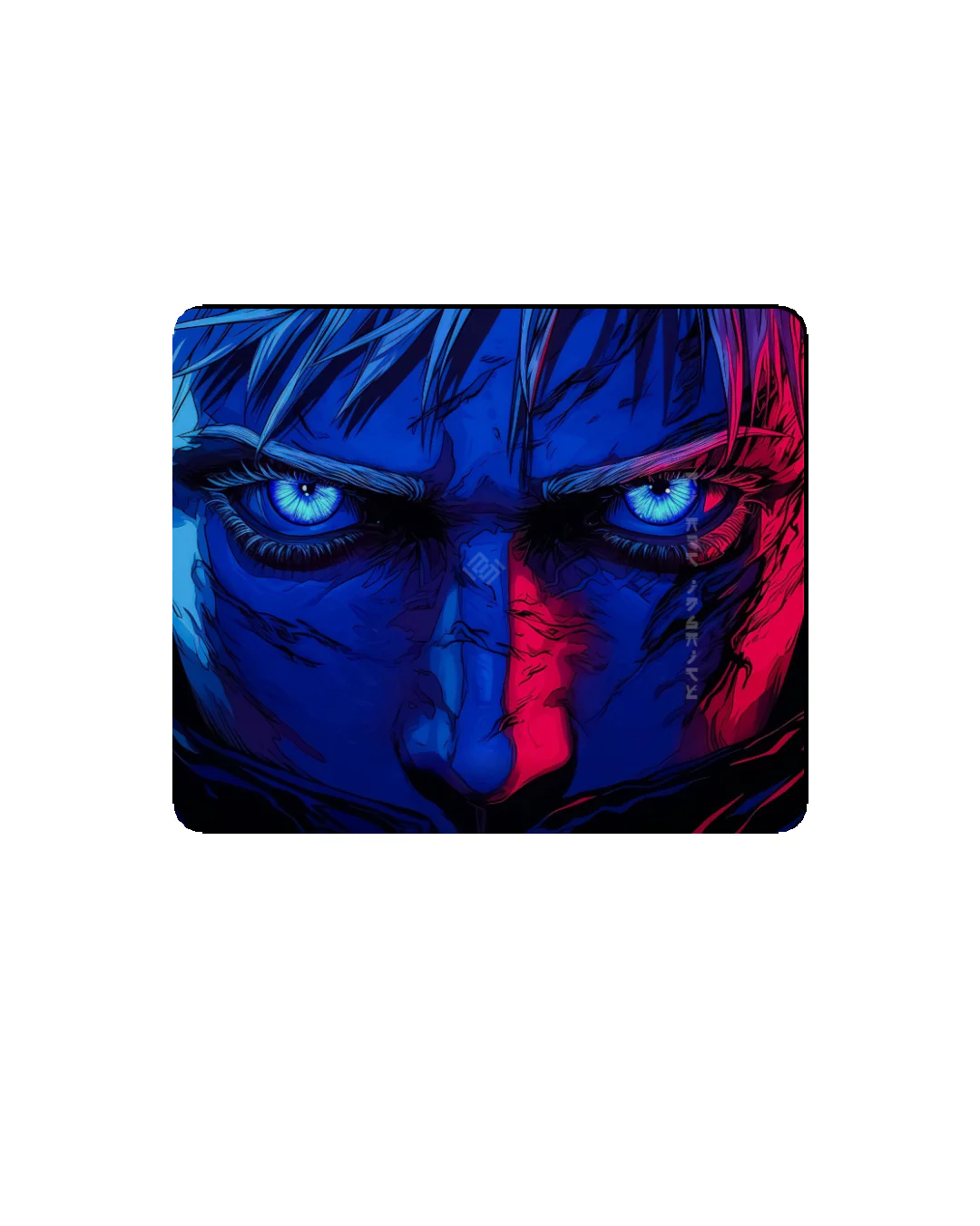 Printed Mouse Pad| Silicon Base | Focused Anime Character Graphic | Available in Size - Small, Large - Image 9