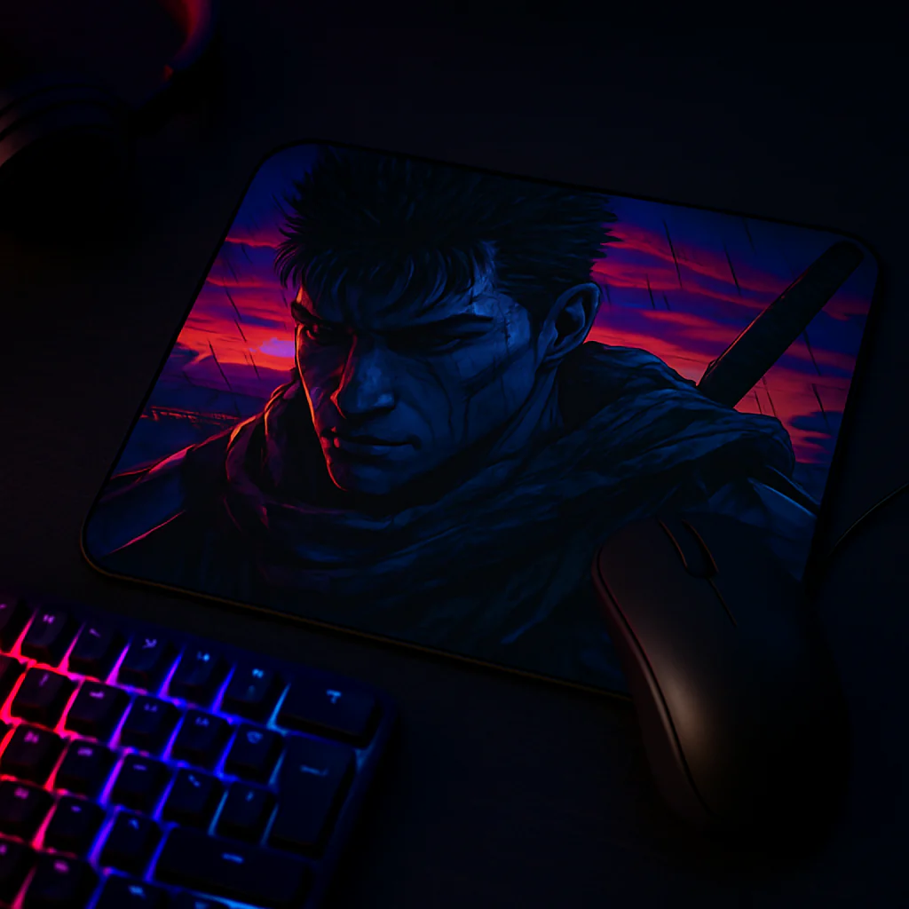 Printed Mouse Pad| Silicon Base | Gamer Graphic | Available in Size - Small, Large - Image 5