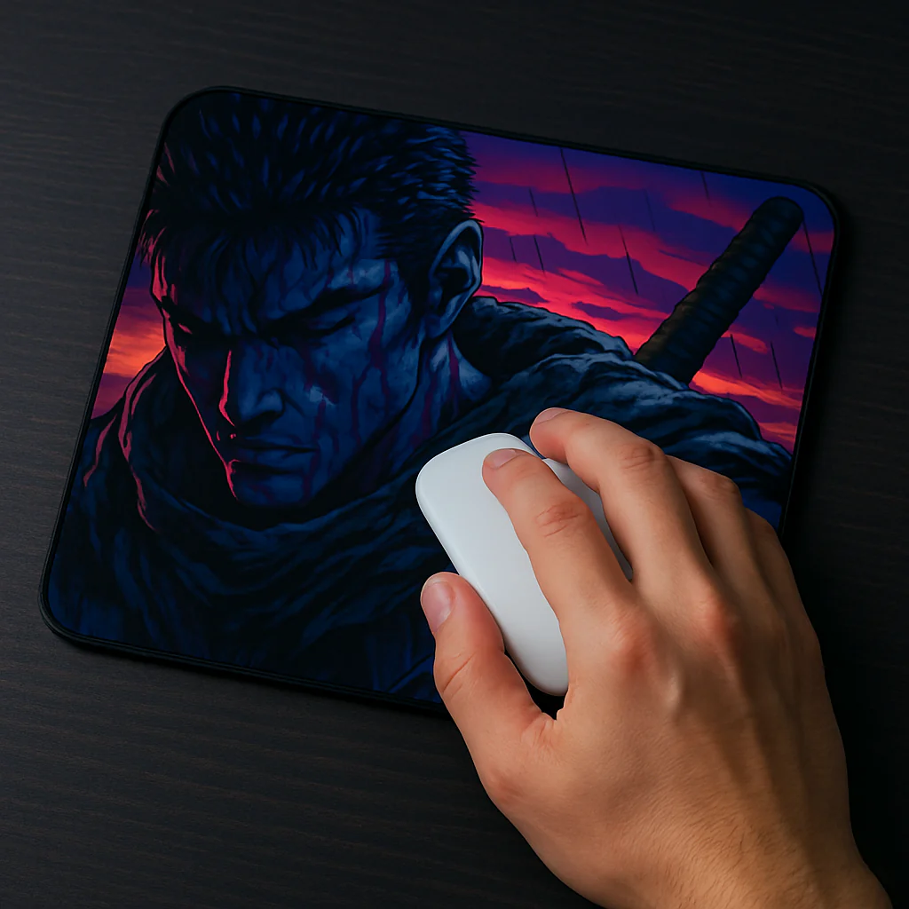 Printed Mouse Pad| Silicon Base | Gamer Graphic | Available in Size - Small, Large - Image 6