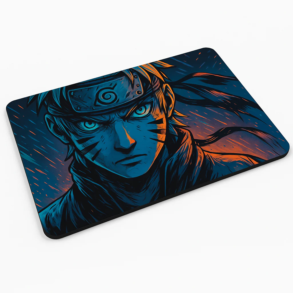 Printed Mouse Pad| Silicon Base | Naruto Anime Graphic | Available in Size - Small, Large - Image 3