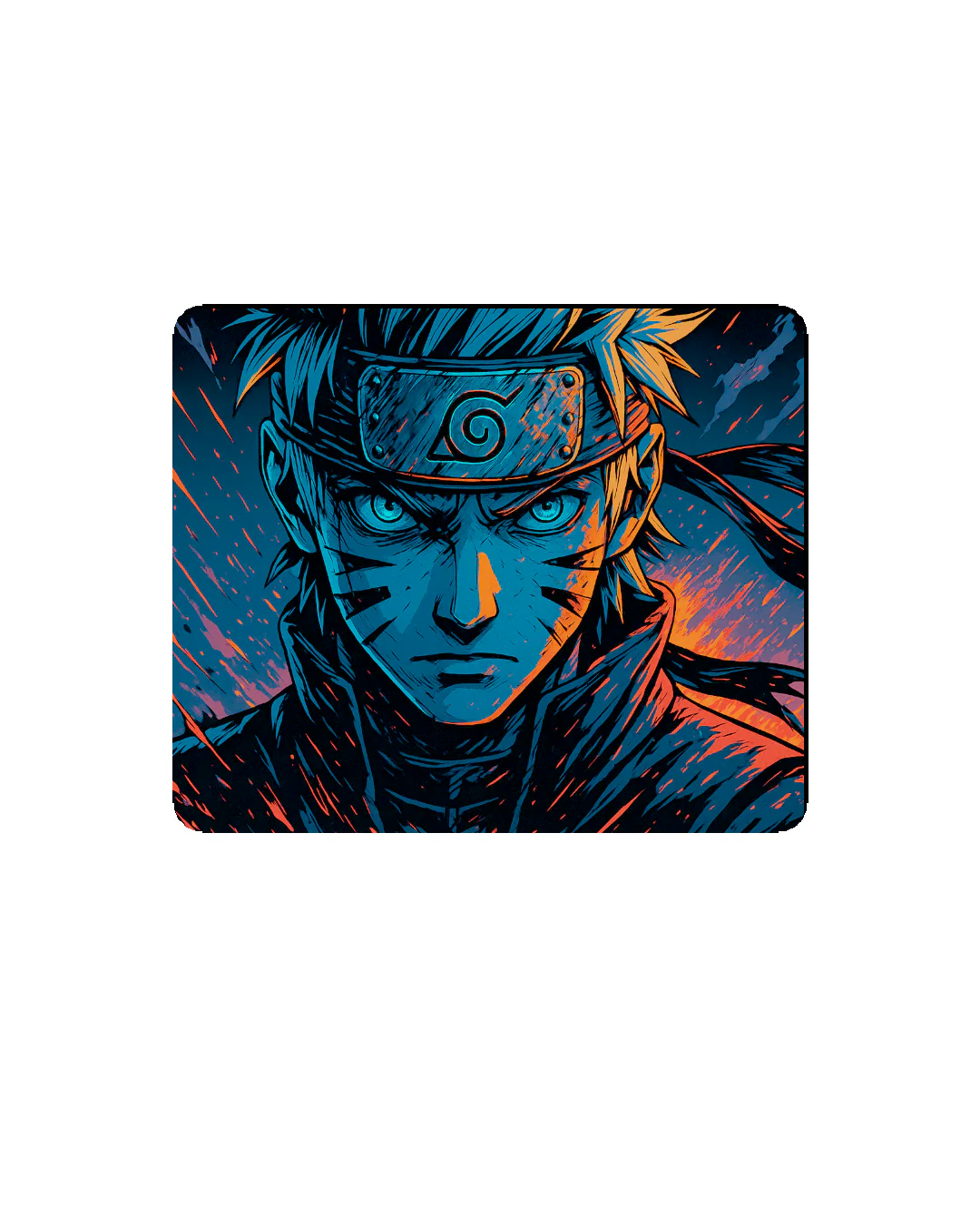 Printed Mouse Pad| Silicon Base | Naruto Anime Graphic | Available in Size - Small, Large - Image 9