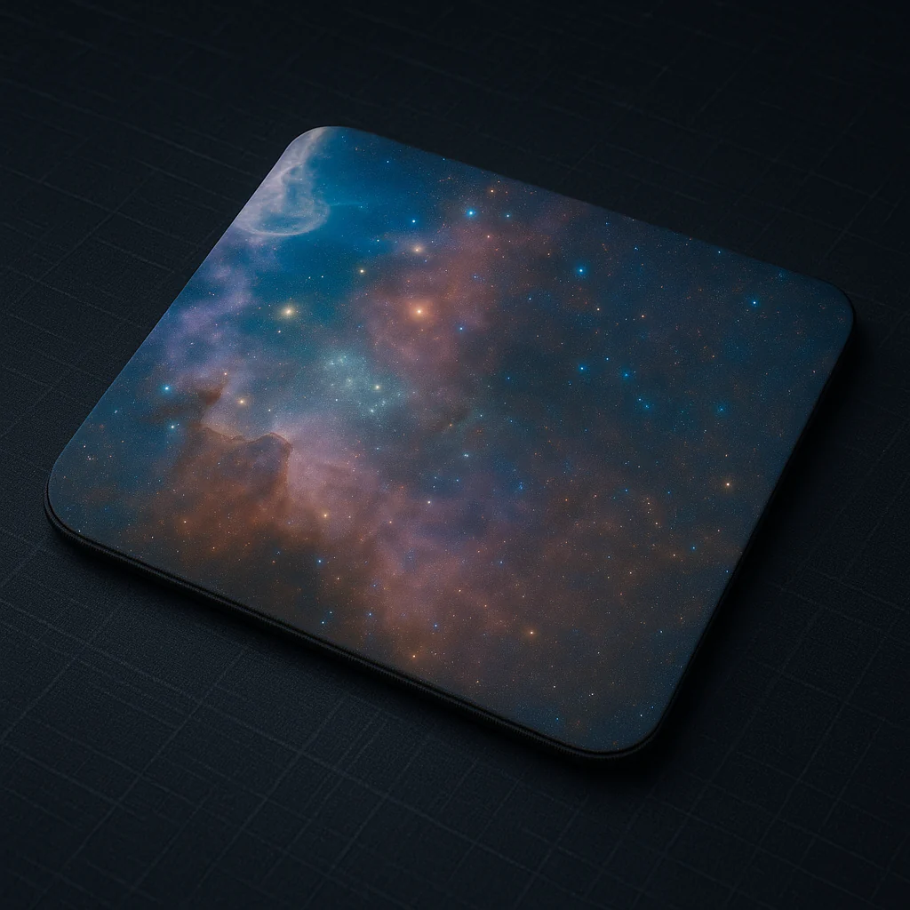 Printed Mouse Pad| Silicon Base | Starry Glaze Graphic | Available in Size - Small, Large - Image 7