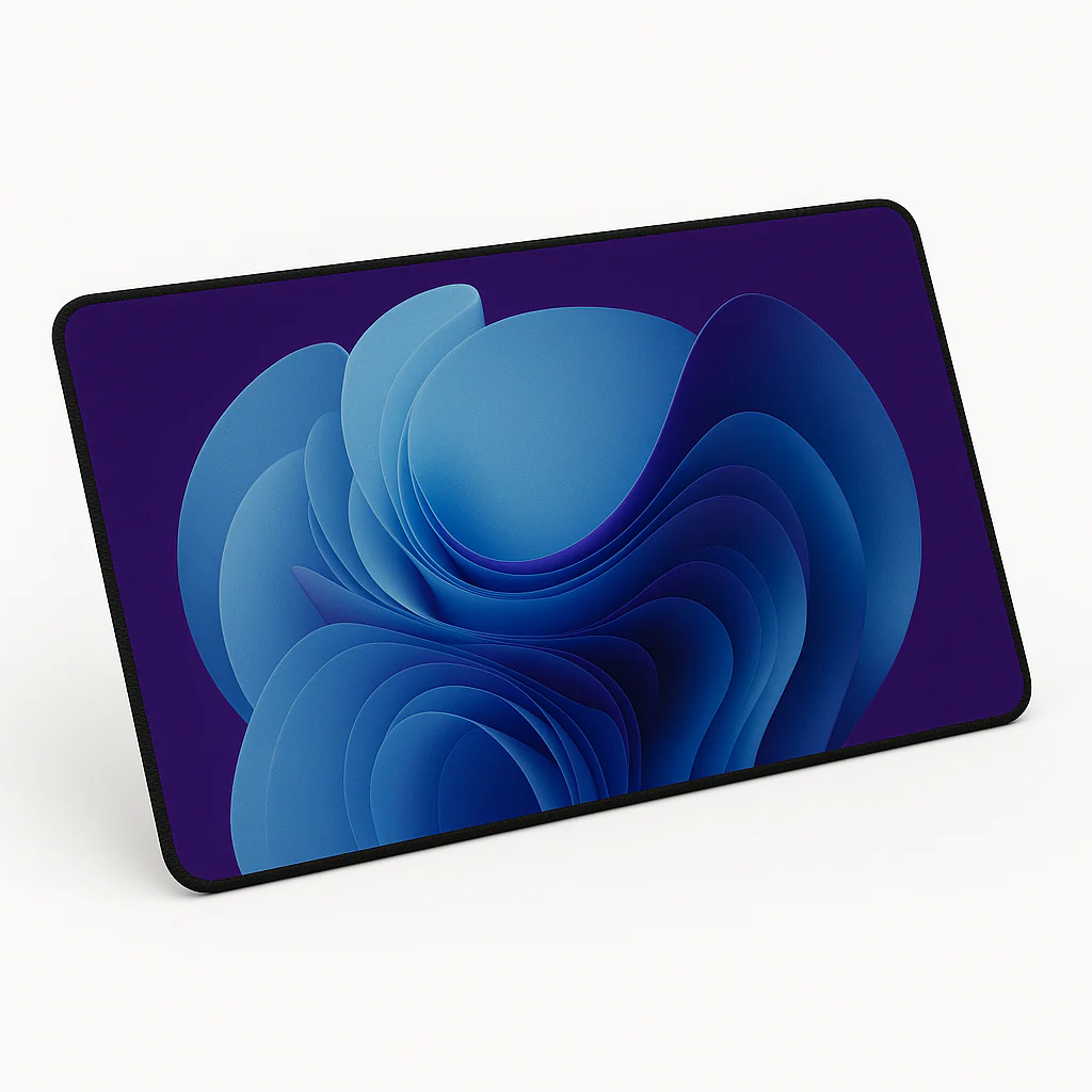 Printed Mouse Pad| Silicon Base | The abstract den Graphic | Available in Size - Small, Large - Image 4