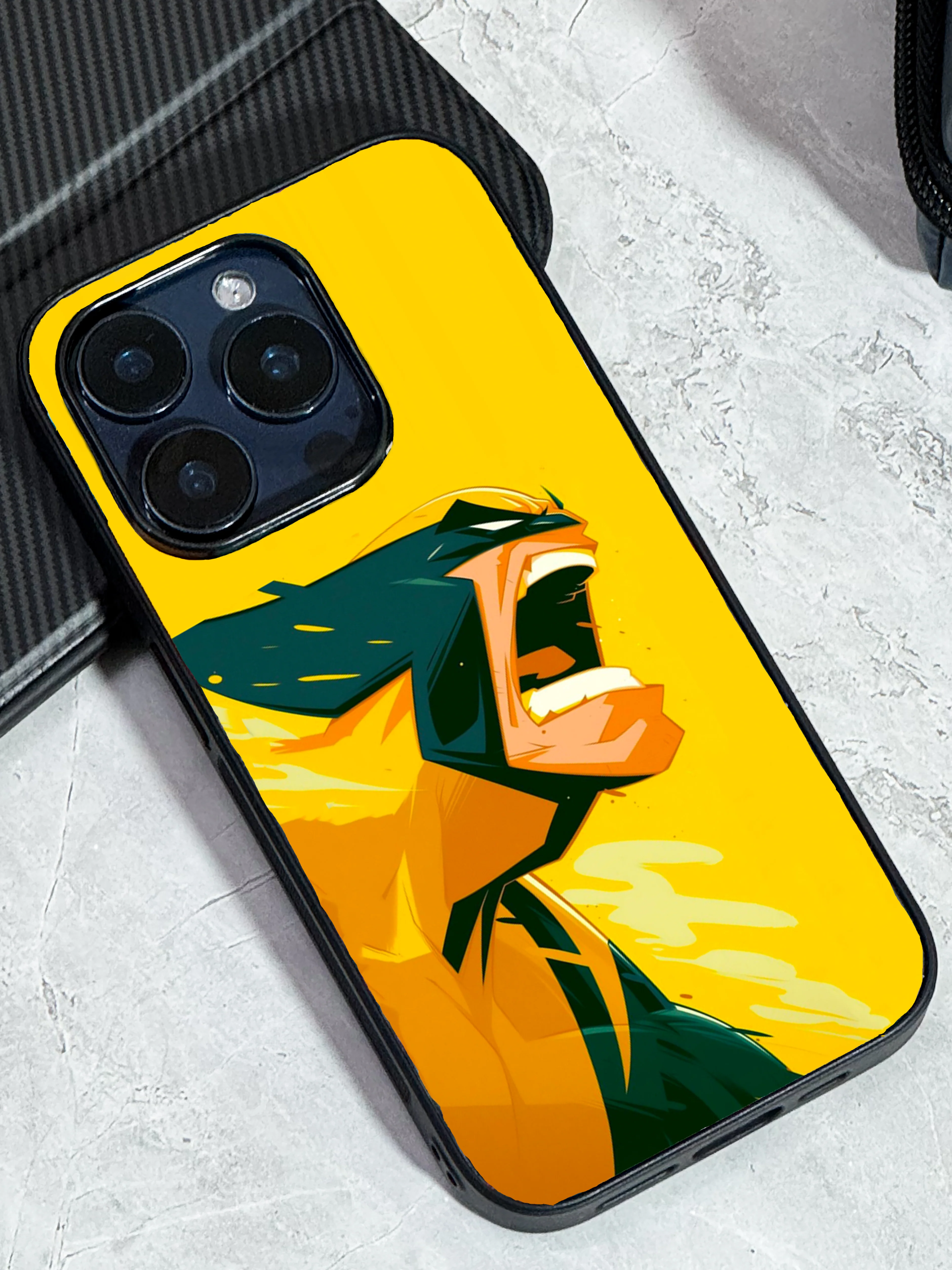 Rage Unleashed Premium Glass Back Cover For iPhone 11-17 Models - Image 3