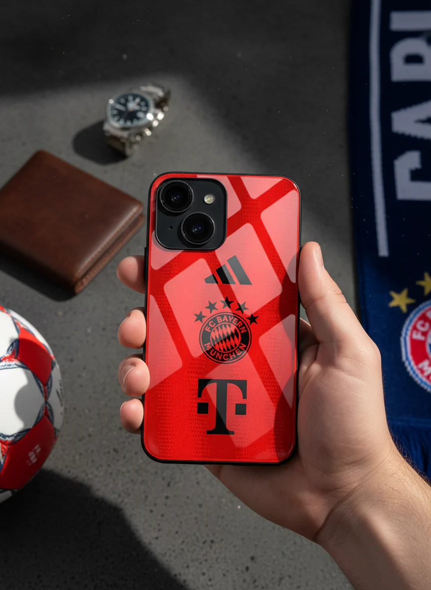 Red Armor Premium Glass Back Cover For iPhone 11-17 Models - Image 5