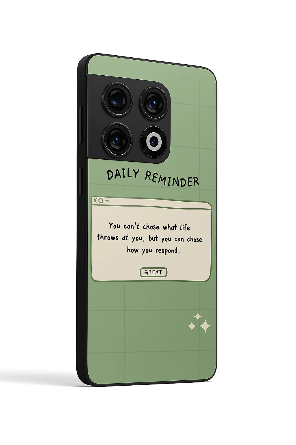 Respond Mode Glass Back Cover For One Plus 13, 12, 11, 10, Nord Series - Image 3