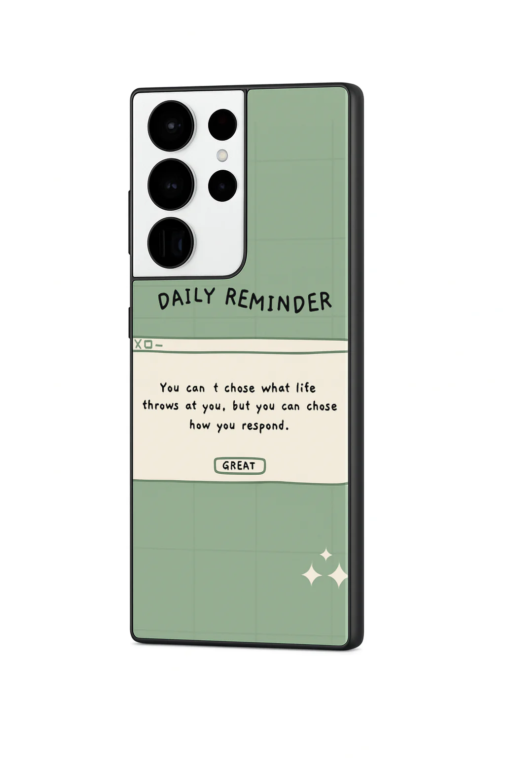 Respond Mode Premium Glass Back Cover For Galaxy S, A, M & F Series - Image 3