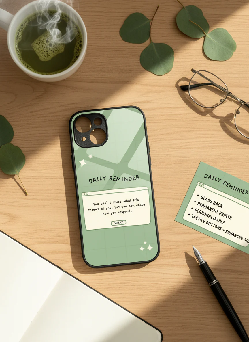 Respond Mode Premium Glass Back Cover For iPhone 11-17 Models - Image 9