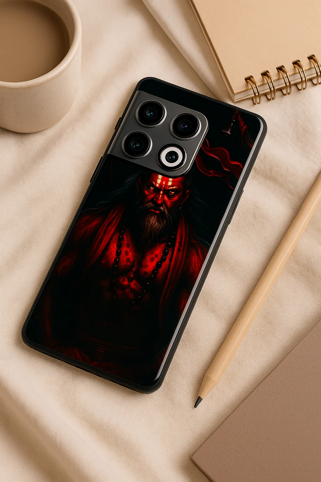 Rudra Roar Premium Glass Back Cover For One Plus 13, 12, 11, 10, Nord Series - Image 5