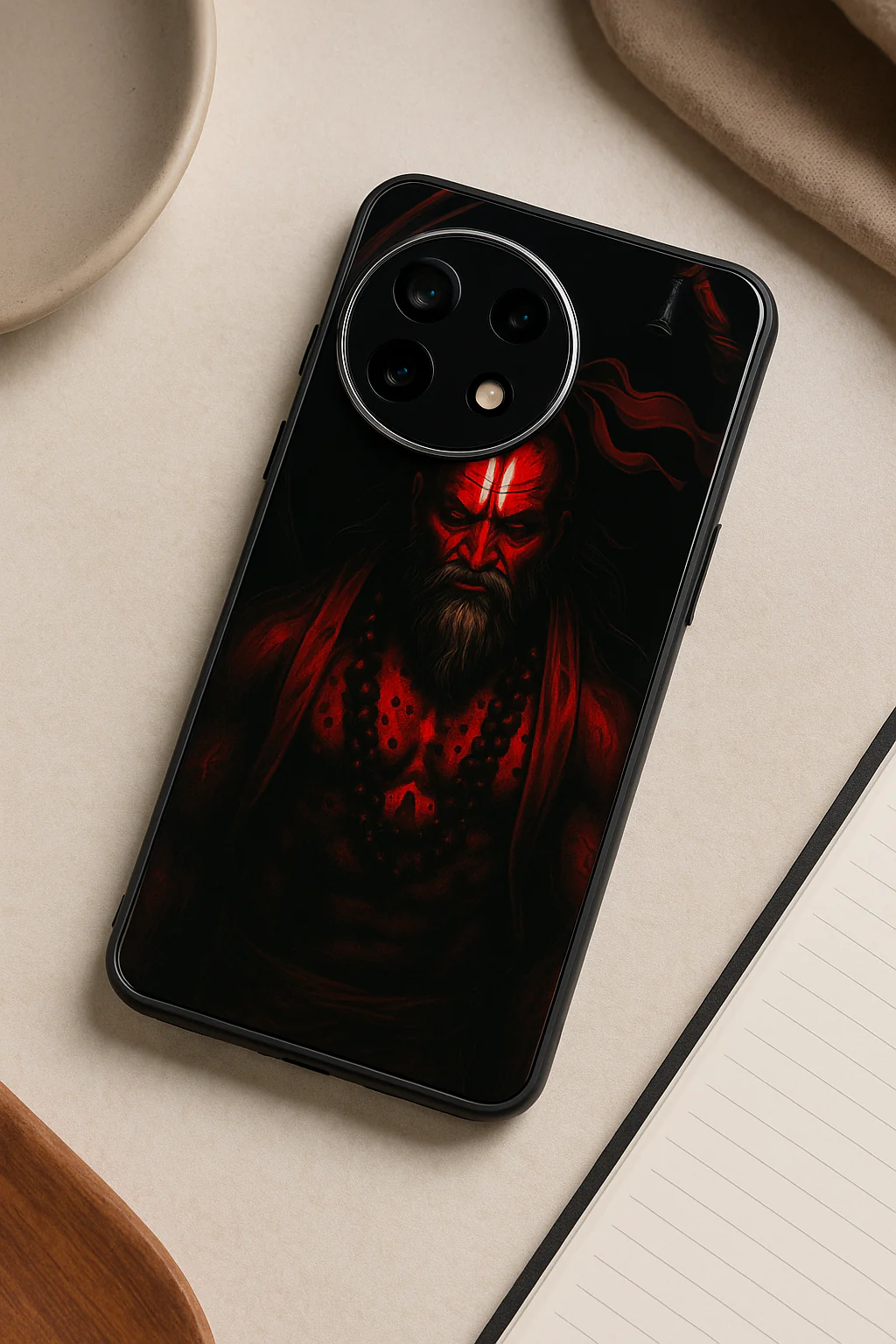 Rudra Roar Premium Glass Back Cover For One Plus 13, 12, 11, 10, Nord Series - Image 8