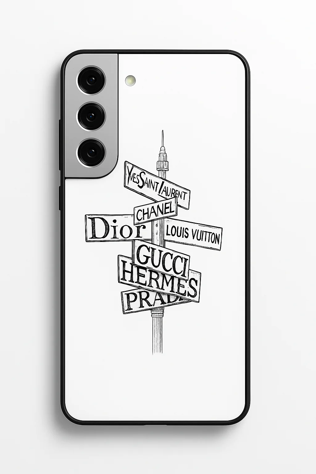 Runway Route Premium Glass Back Cover For Galaxy S, A, M & F Series - Image 9