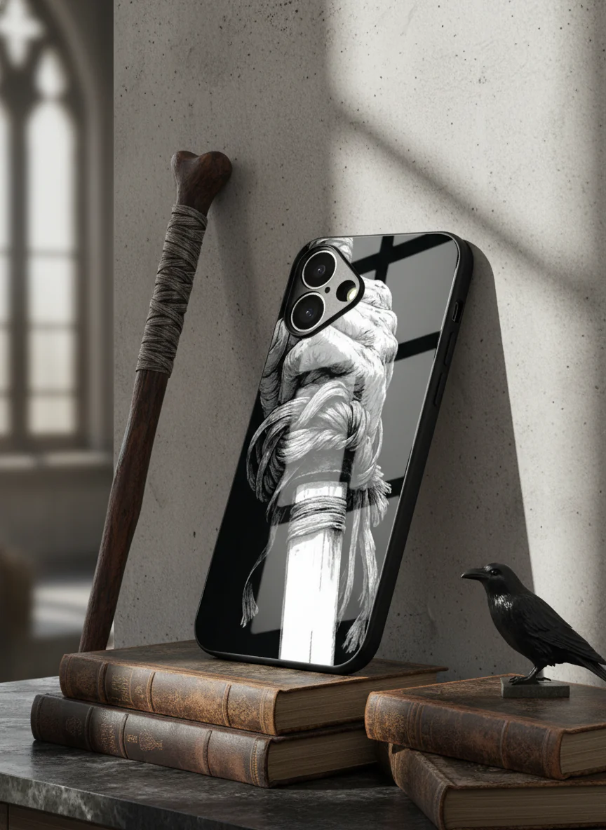 Samurai Grip Premium Glass Back Cover For iPhone 11-17 Models - Image 3