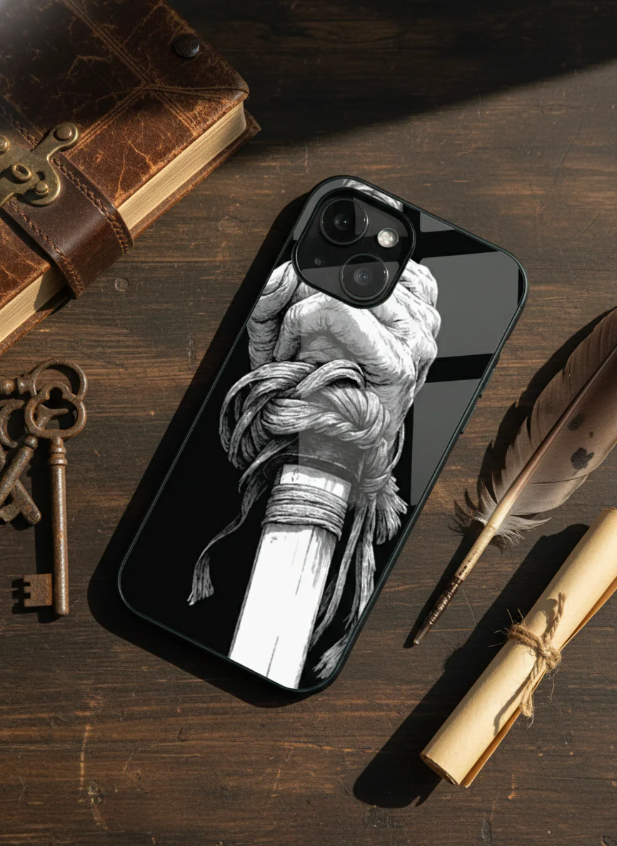 Samurai Grip Premium Glass Back Cover For iPhone 11-17 Models - Image 4