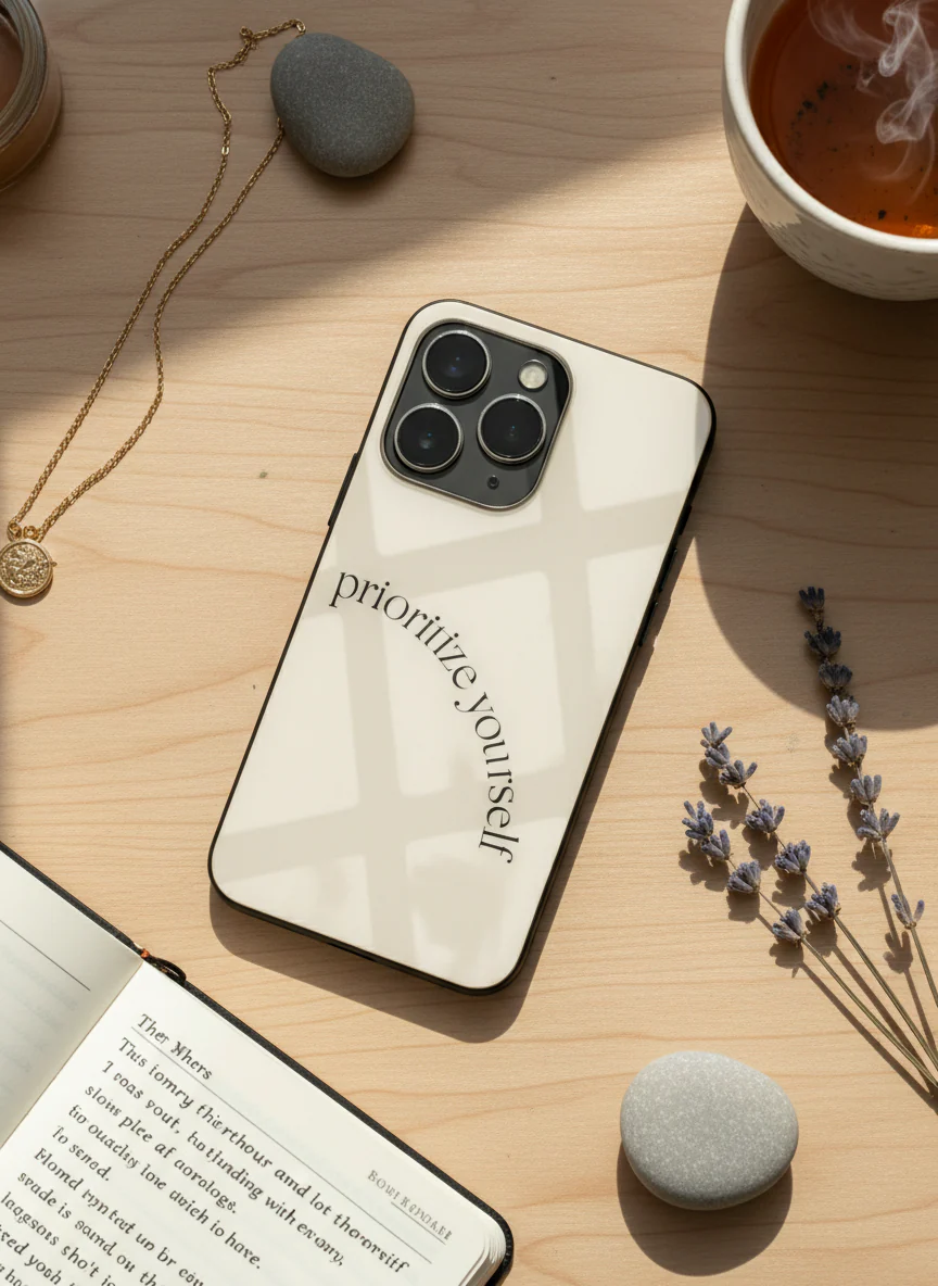 Self First Premium Glass Back Cover For iPhone 11-17 Models - Image 2