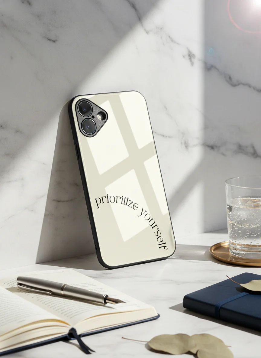 Self First Premium Glass Back Cover For iPhone 11-17 Models - Image 3
