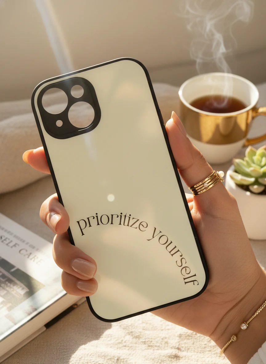 Self First Premium Glass Back Cover For iPhone 11-17 Models - Image 4