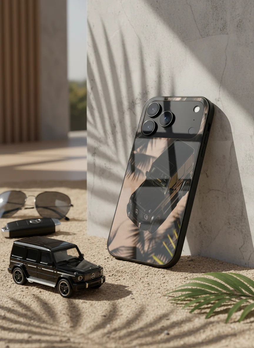 Shadow Drive Premium Glass Back Cover For iPhone 11-17 Models - Image 3