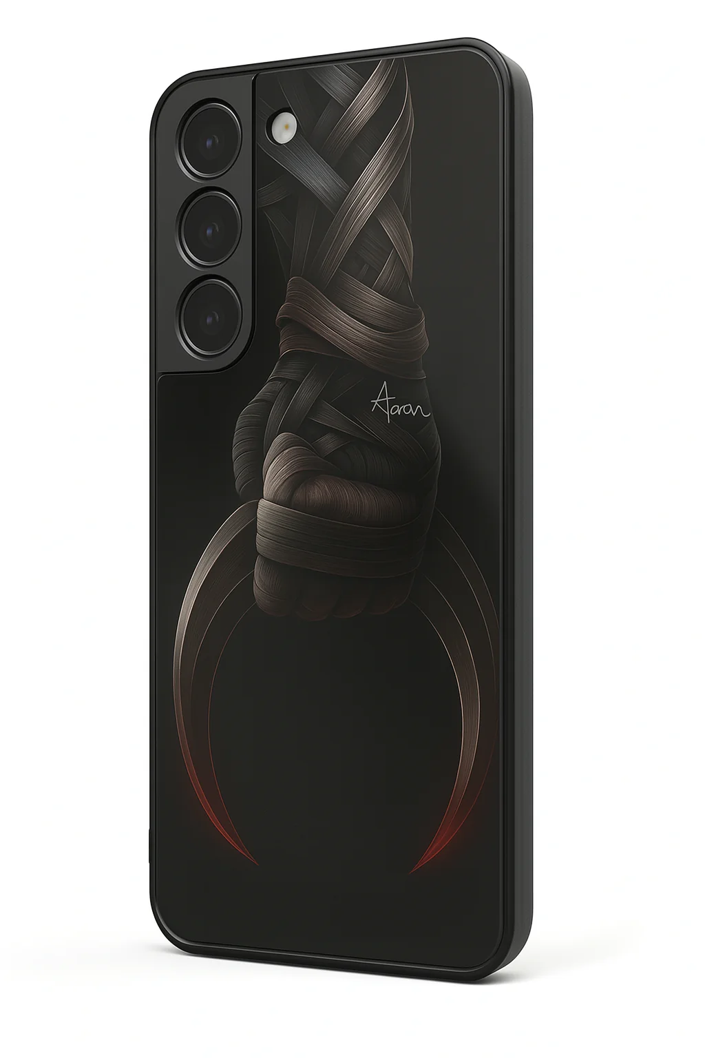 Shadowfang Premium Glass Back Cover For Galaxy S, A, M & F Series - Image 15