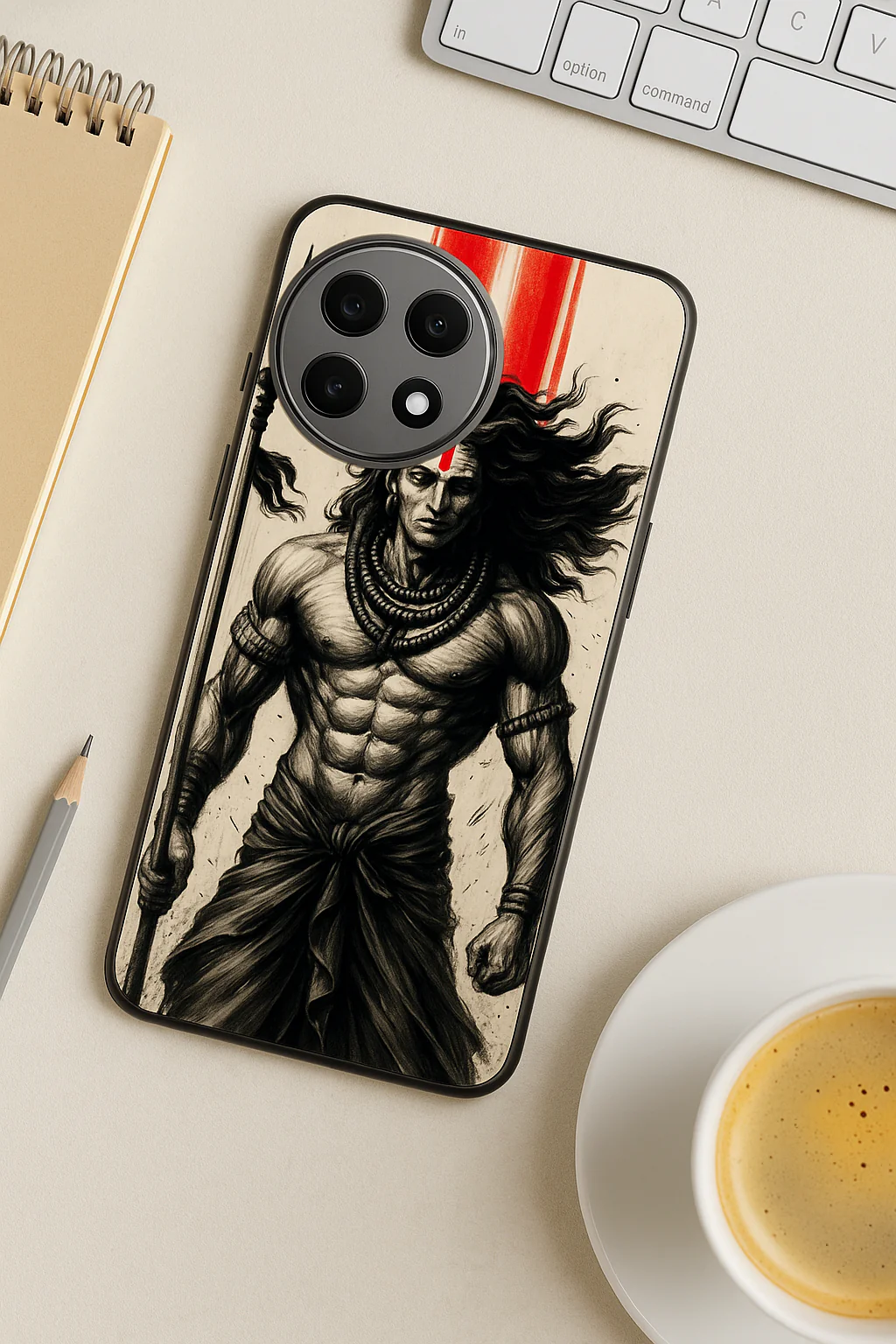 Shivraaj Premium Glass Back Cover For One Plus 13, 12, 11, 10, Nord Series