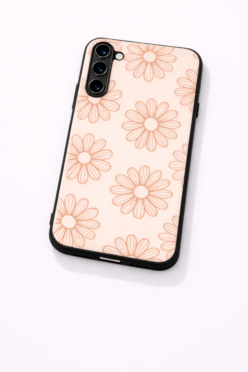 Sketch Petals Premium Glass Back Cover For Galaxy S, A, M & F Series - Image 4
