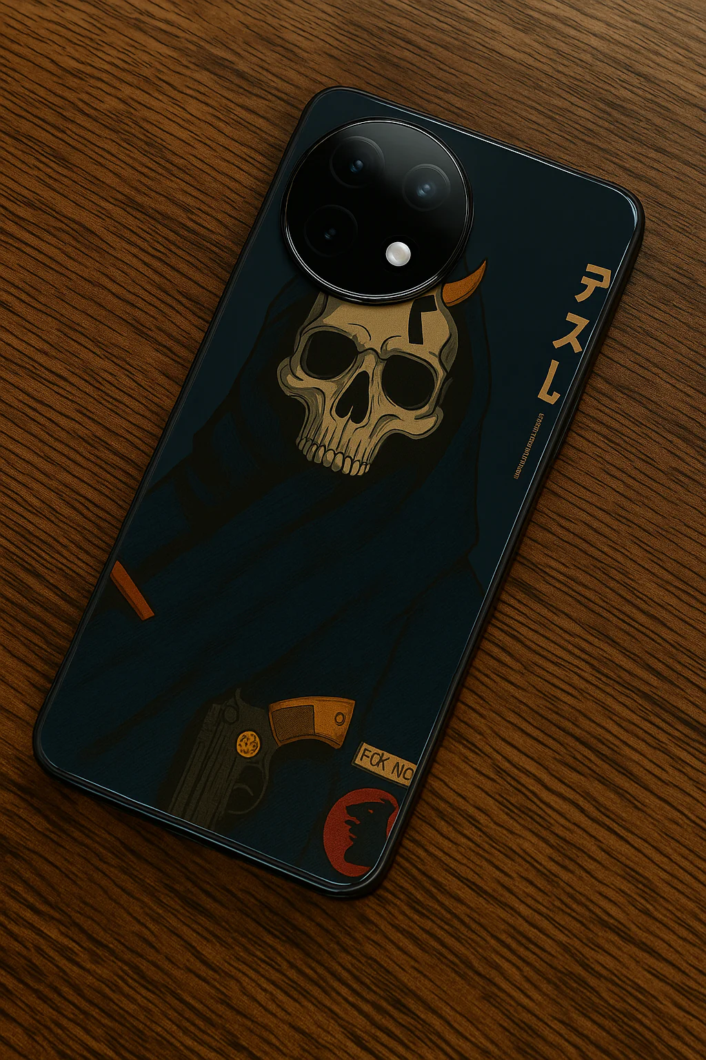Skullbound Premium Glass Back Cover For One Plus 13, 12, 11, 10, Nord Serie - Image 6