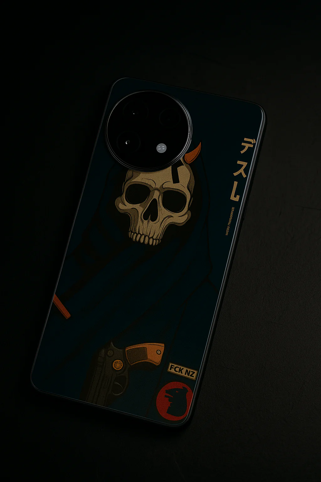Skullbound Premium Glass Back Cover For One Plus 13, 12, 11, 10, Nord Serie - Image 8