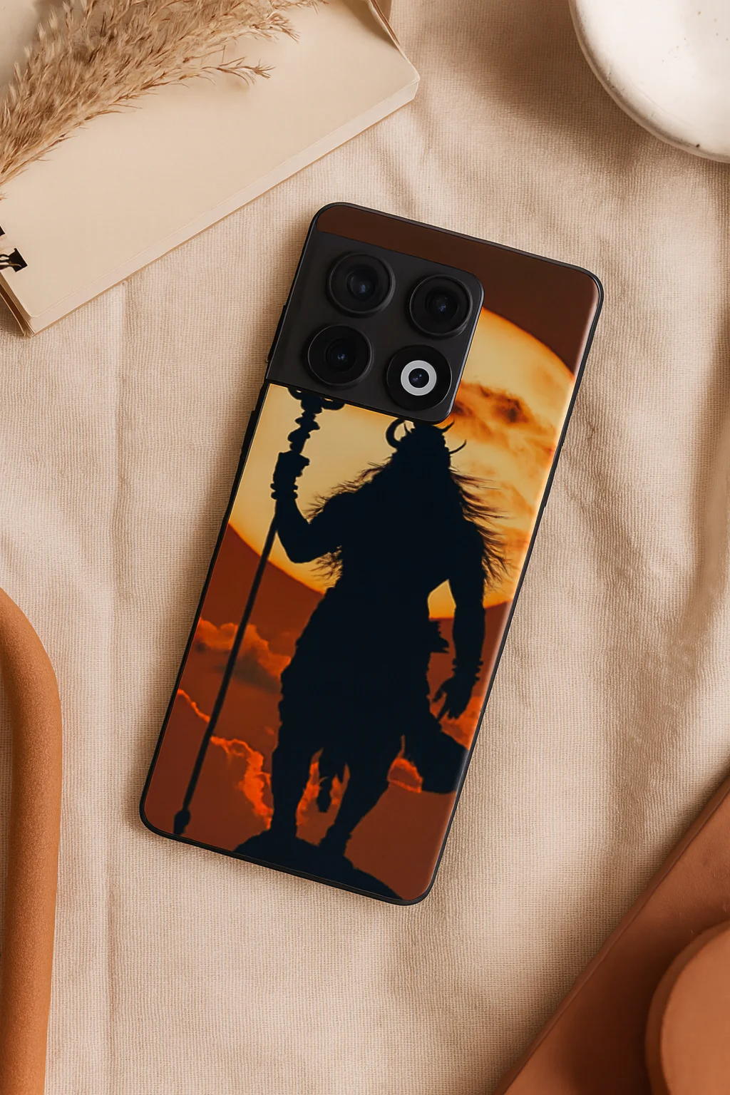 Soul of Kailash Premium Glass Back Cover For One Plus 13, 12, 11, 10, Nord Series - Image 3