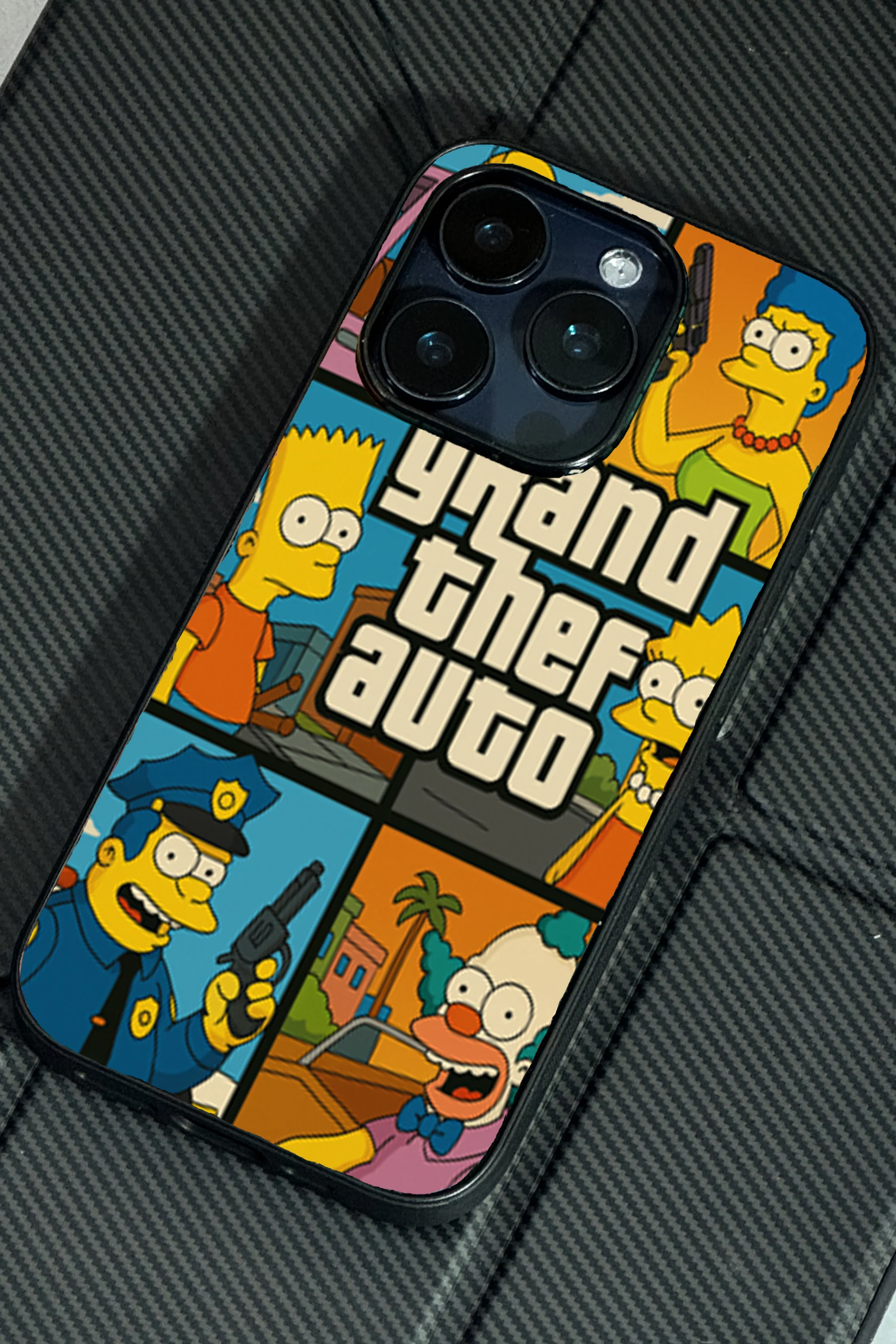 Springfield Auto Premium Glass Back Cover For iPhone 11-17 Models - Image 2