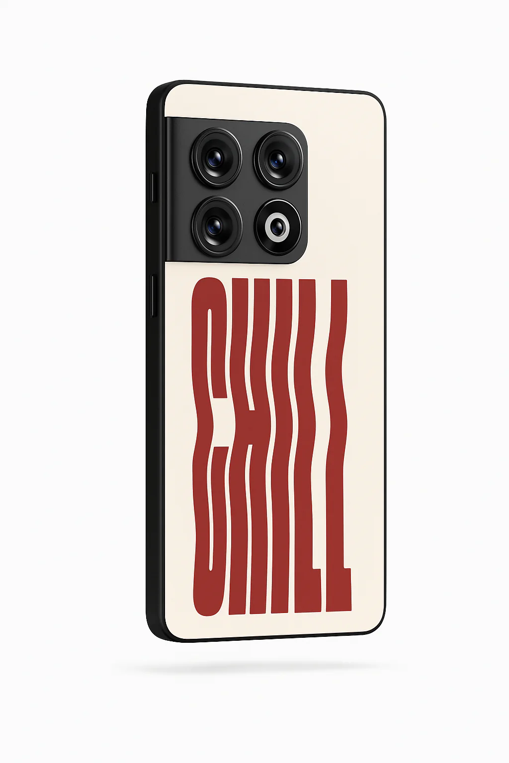 Stay Chill Glass Back Cover For One Plus 13, 12, 11, 10, Nord Series - Image 3