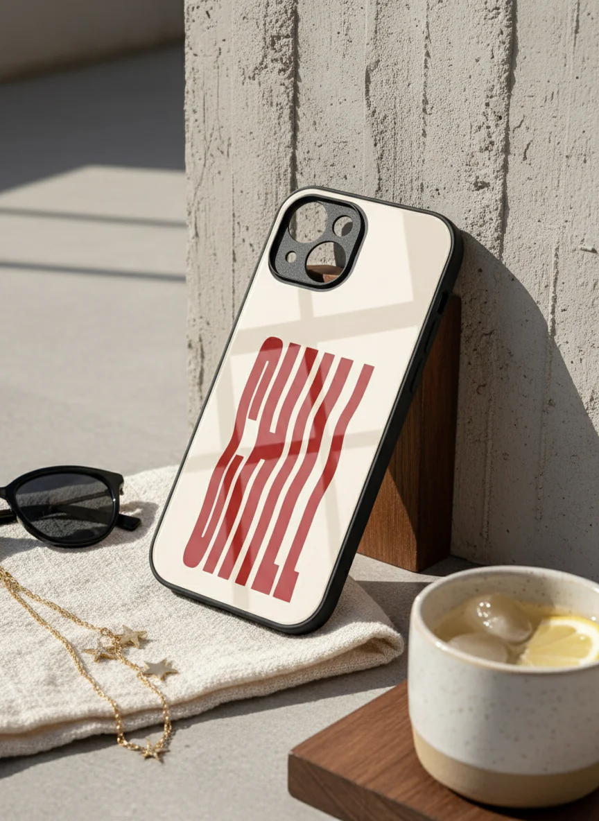 Stay Chill Premium Glass Back Cover For iPhone 11-17 Models - Image 13