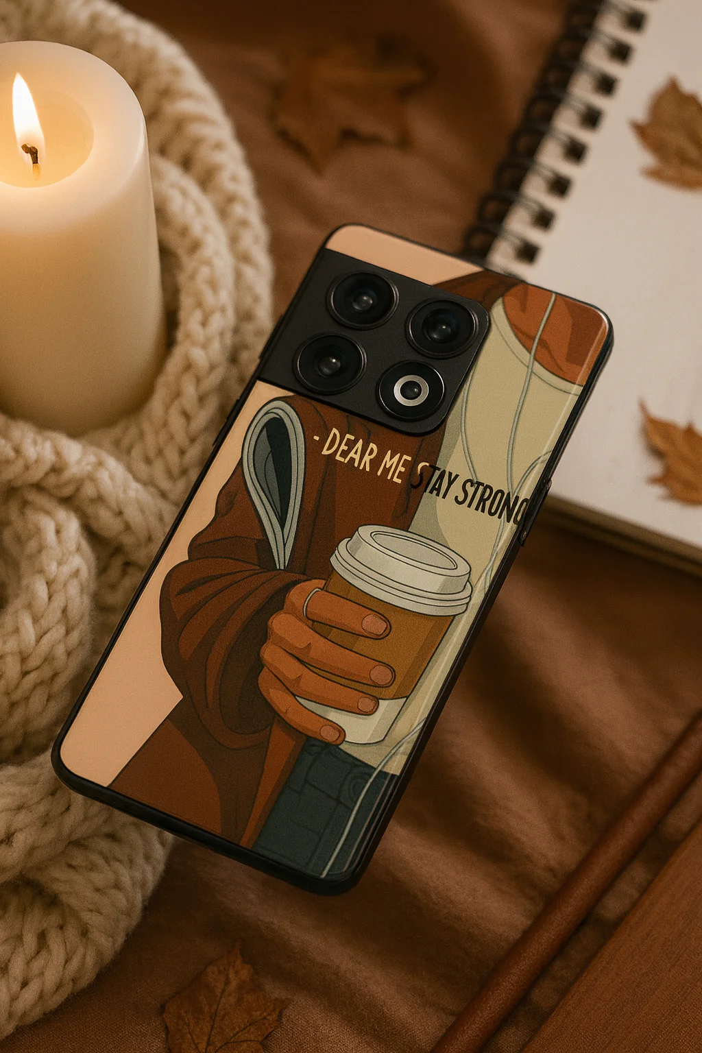 Stay Strong Glass Back Cover For One Plus 13, 12, 11, 10, Nord Series