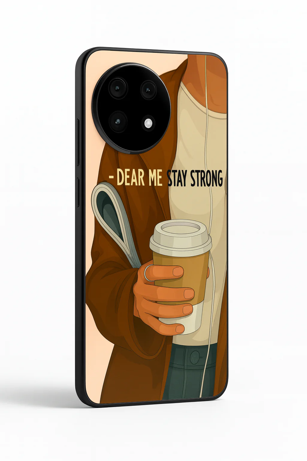 Stay Strong Glass Back Cover For One Plus 13, 12, 11, 10, Nord Series - Image 6
