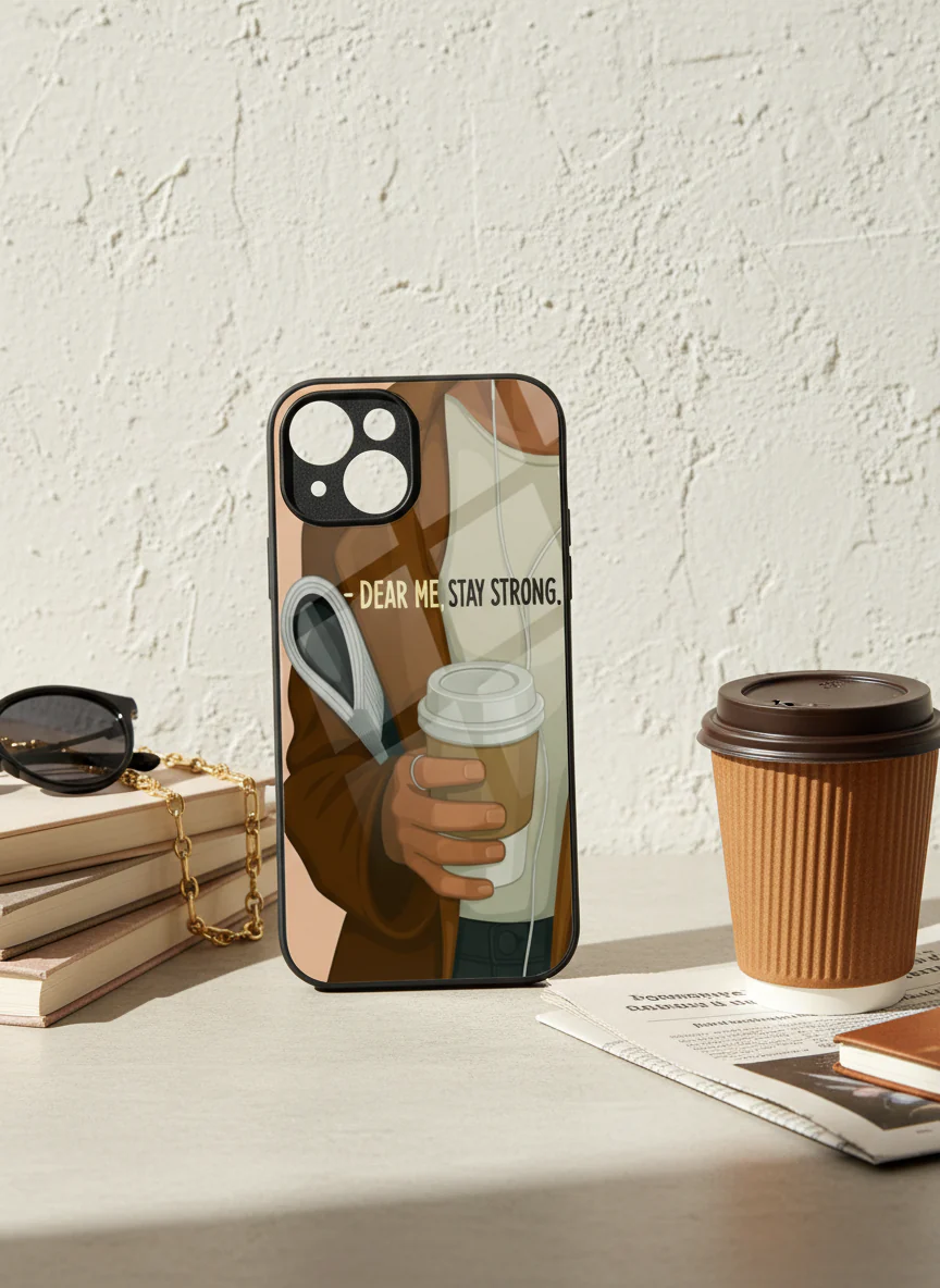 Stay Strong  Premium Glass Back Cover For iPhone 11-17 Models - Image 10