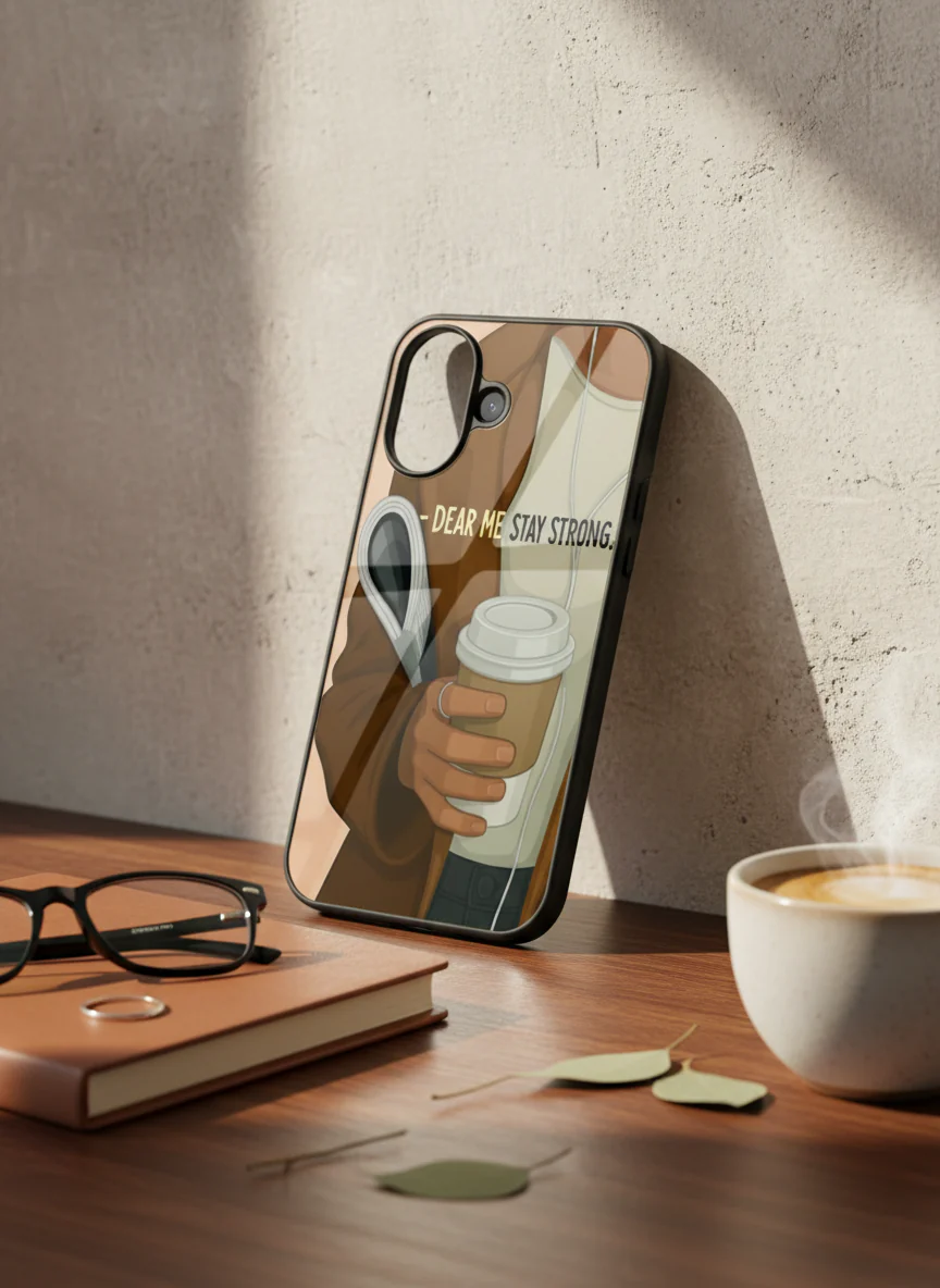 Stay Strong  Premium Glass Back Cover For iPhone 11-17 Models - Image 9