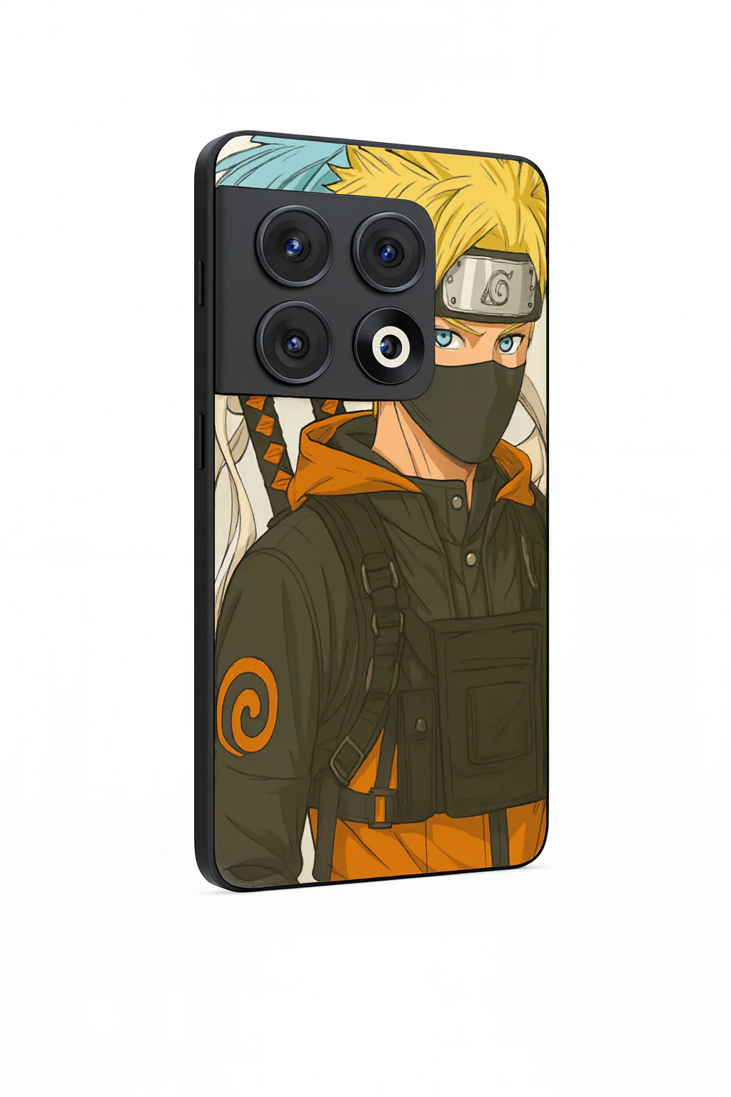 Stealthy Naruto Premium Glass Back Cover For One Plus 13, 12, 11, 10, Nord Series - Image 7