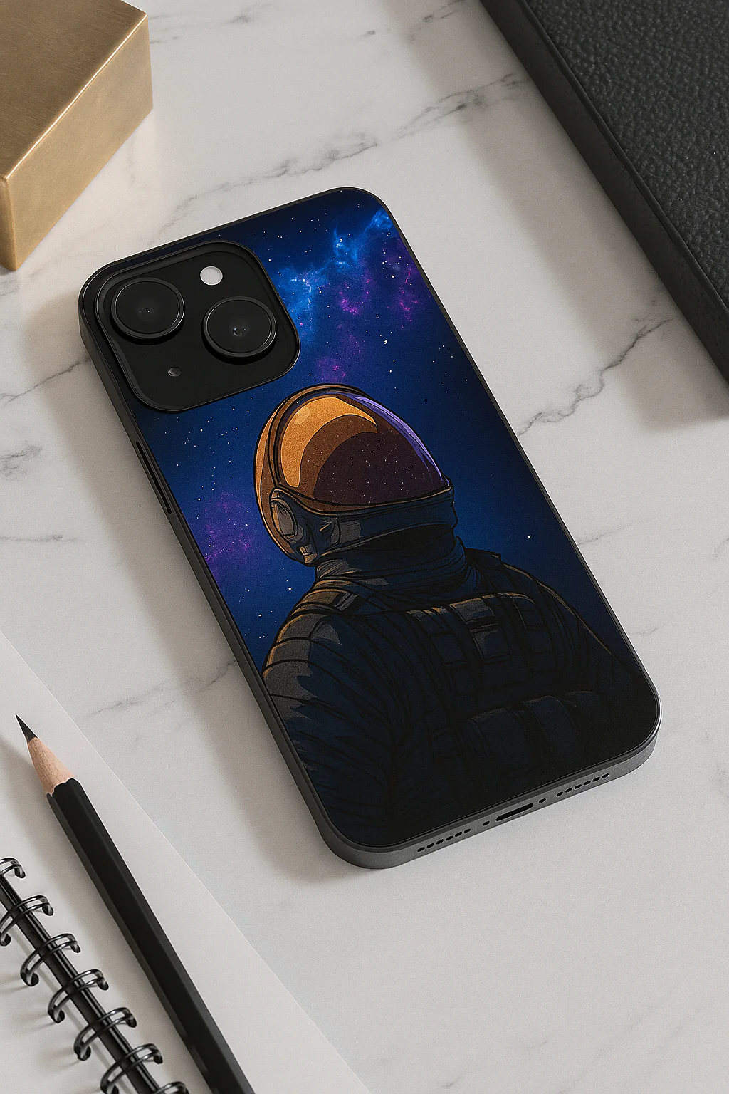 Stellar Void Premium Glass Back Cover For iPhone 11-17 Models - Image 12