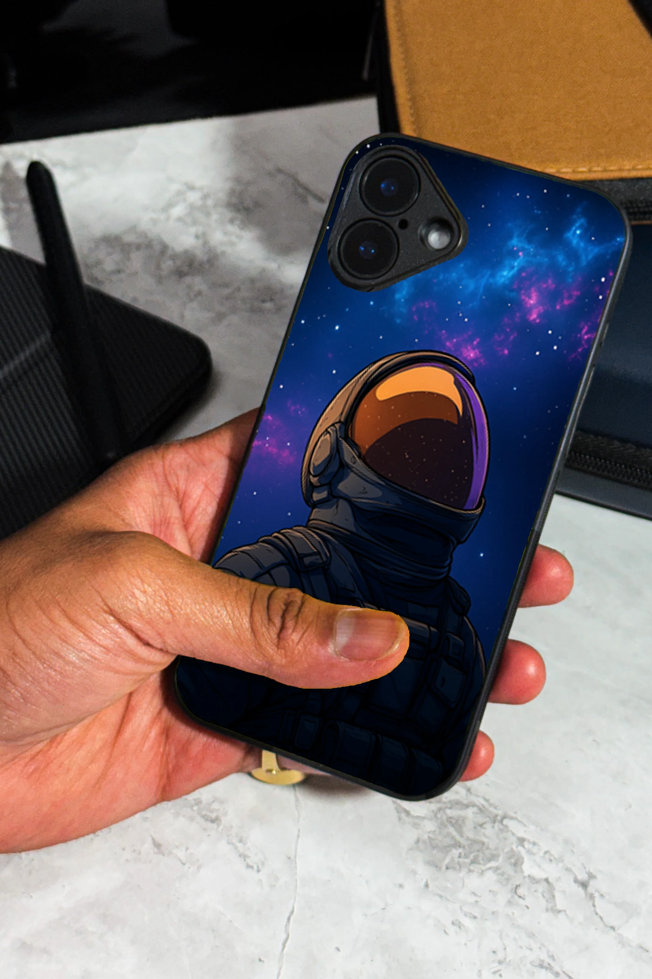 Stellar Void Premium Glass Back Cover For iPhone 11-17 Models - Image 15