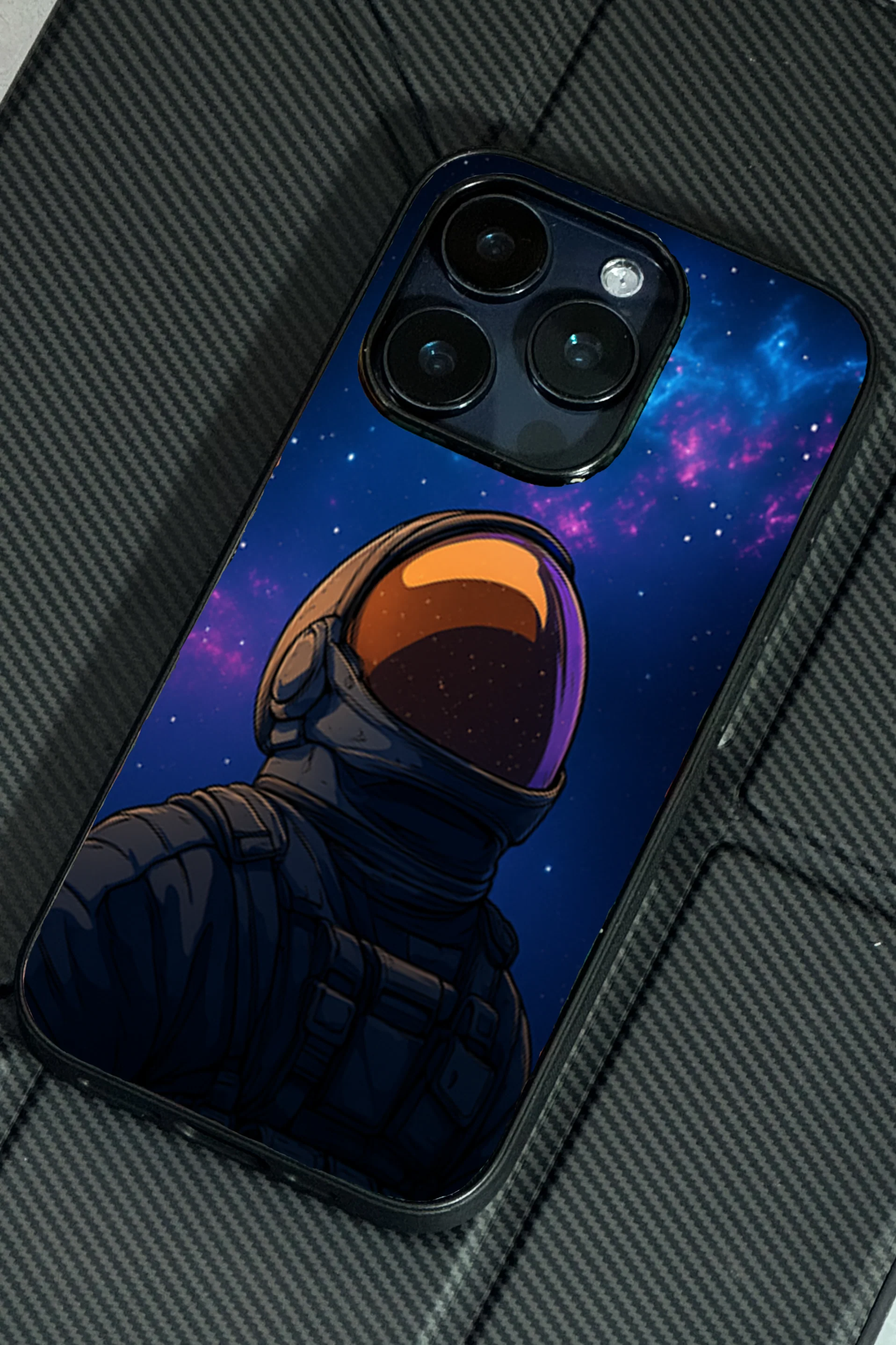 Stellar Void Premium Glass Back Cover For iPhone 11-17 Models - Image 2