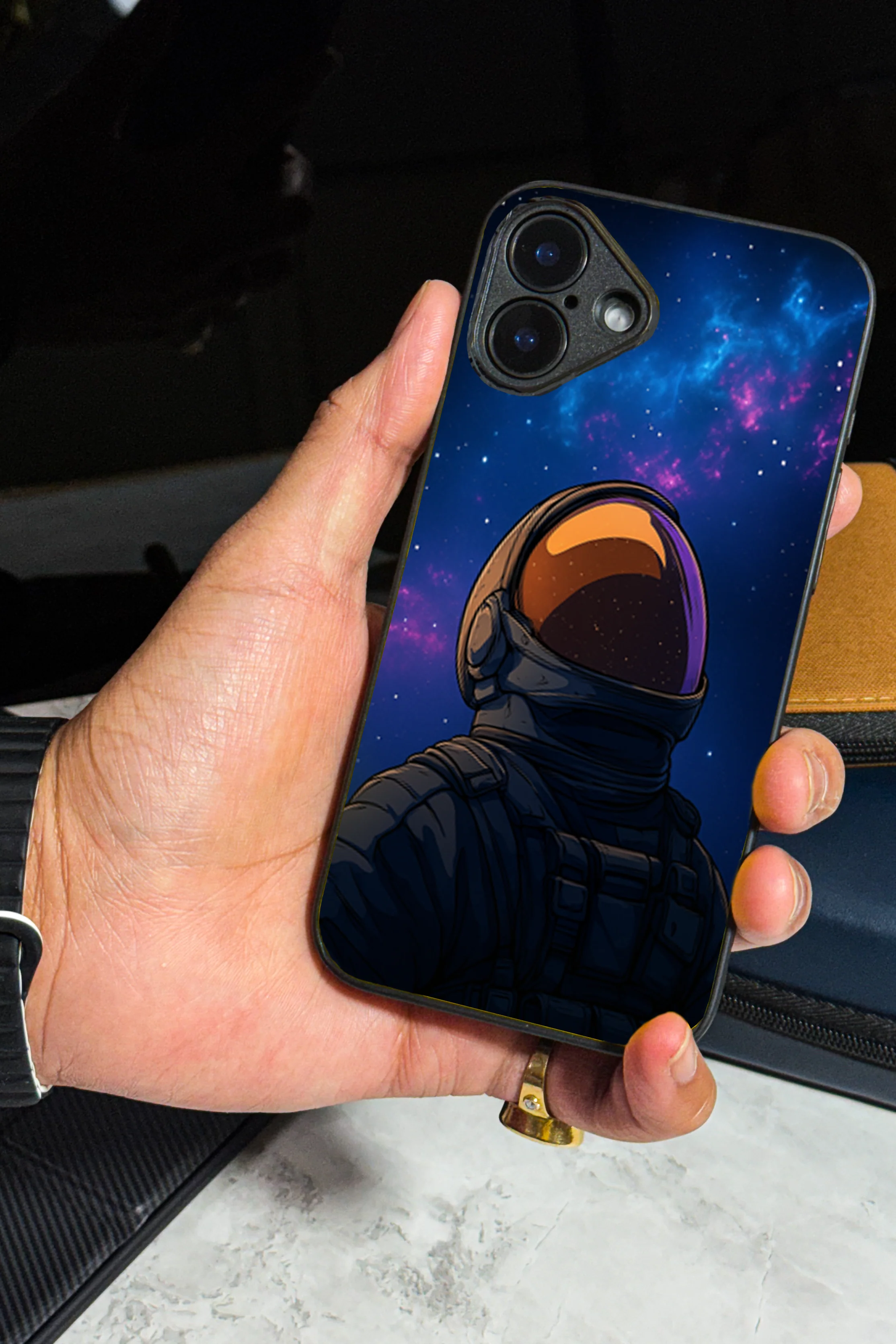 Stellar Void Premium Glass Back Cover For iPhone 11-17 Models - Image 6