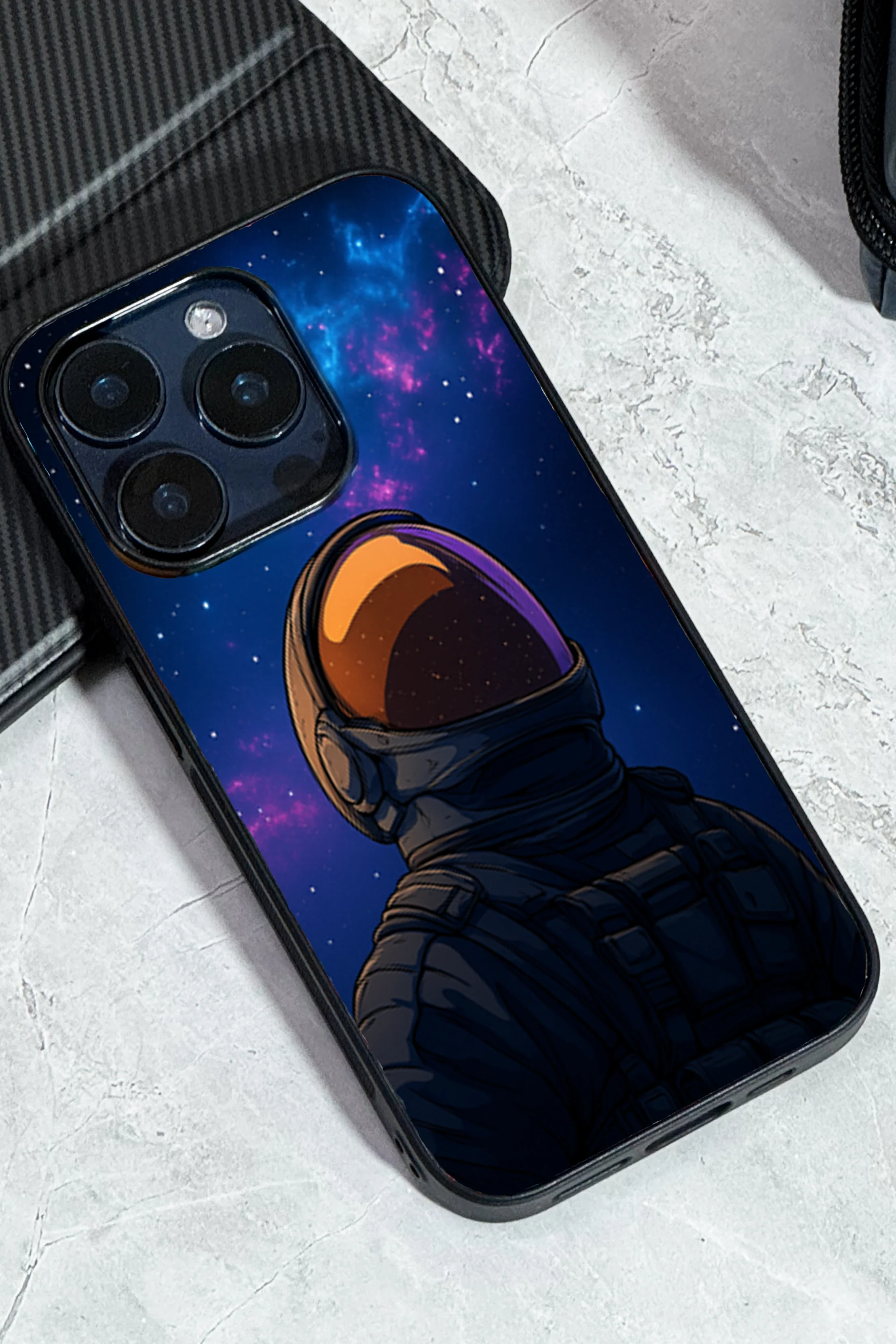 Stellar Void Premium Glass Back Cover For iPhone 11-17 Models - Image 9