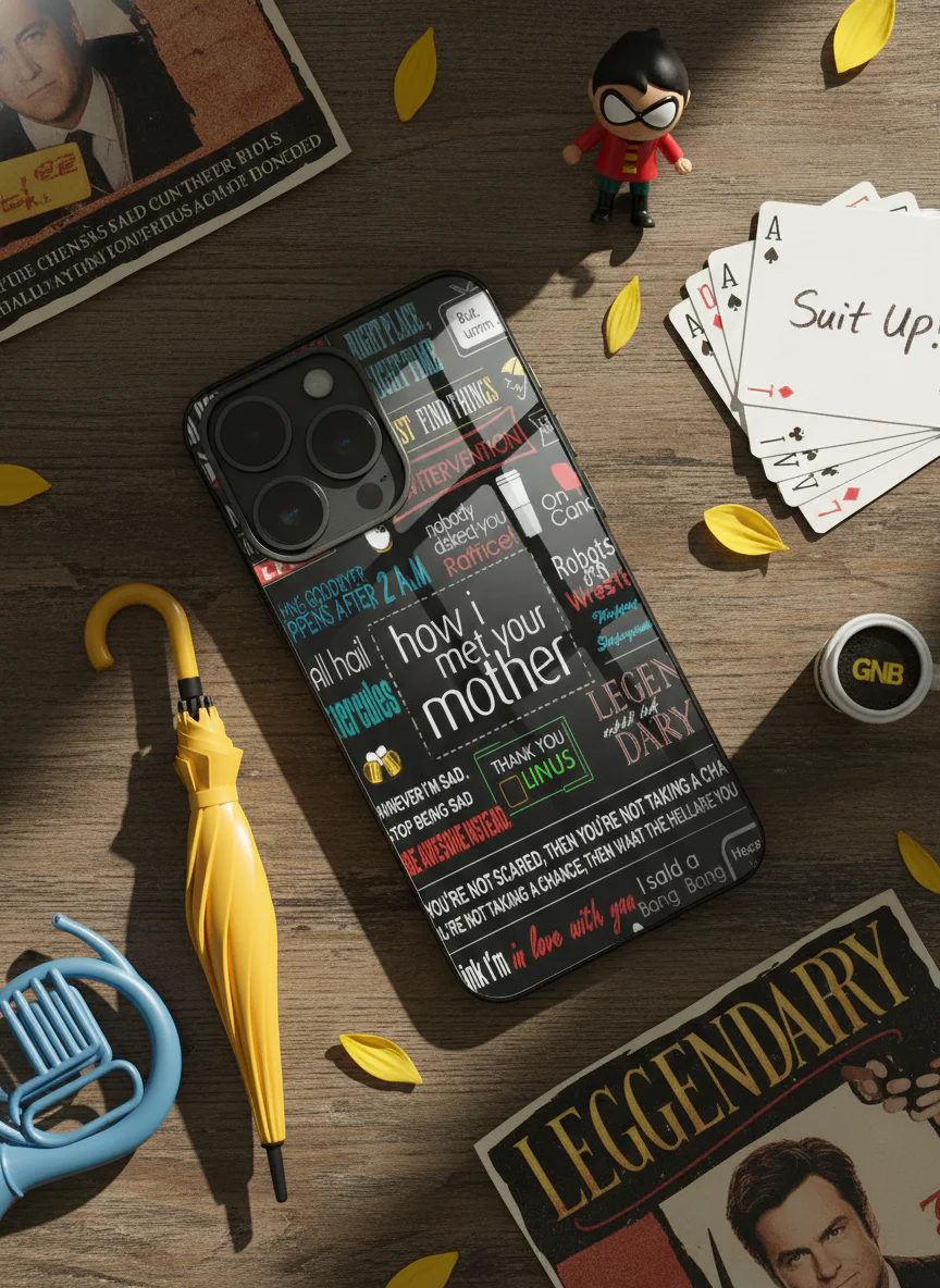 HIMYM Ted’s Story Premium Glass Back Cover For iPhone 11-17 Models - Image 10