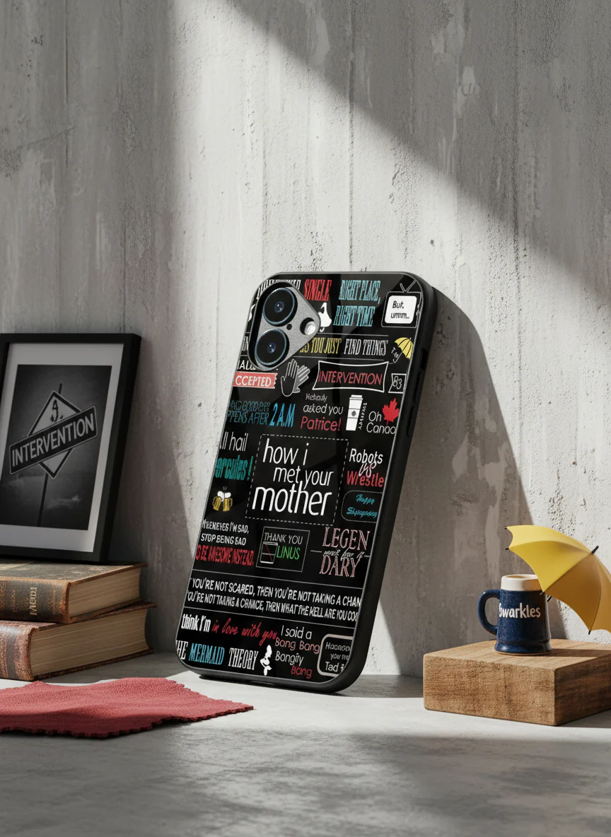 HIMYM Ted’s Story Premium Glass Back Cover For iPhone 11-17 Models - Image 3