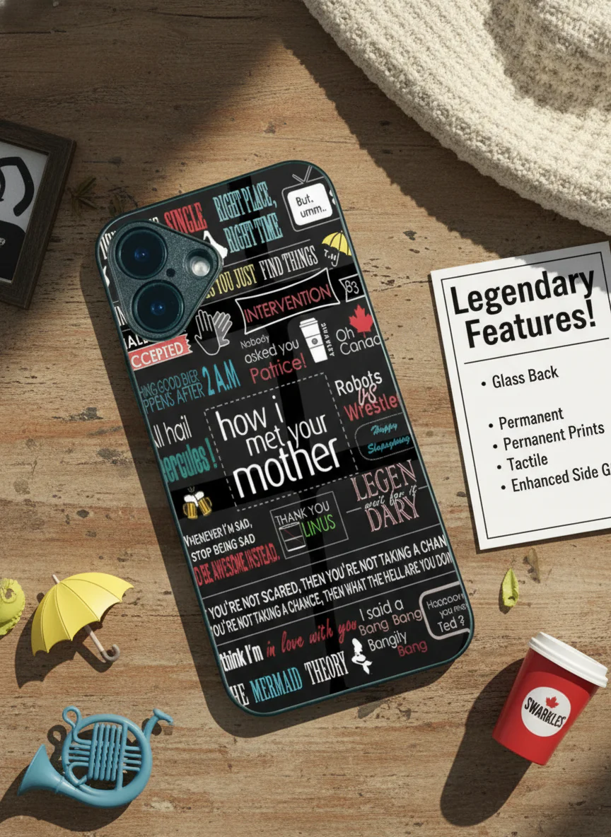 HIMYM Ted’s Story Premium Glass Back Cover For iPhone 11-17 Models - Image 7
